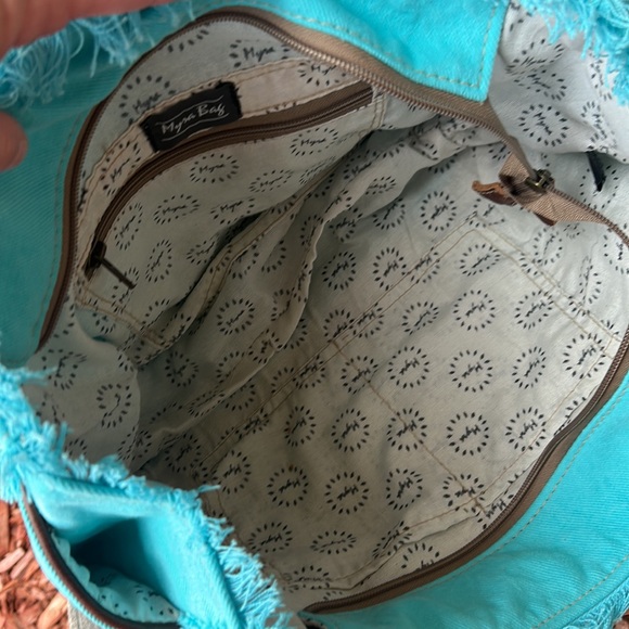 MyRA BAG Aqua Imagica Small Tote Bag NWT - Picture 9 of 10